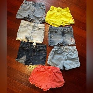 Toddler Girl 3T Shorts Bundle - Lot of 7